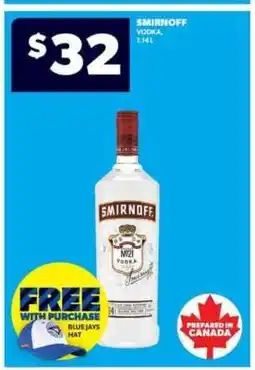 Real Canadian Liquorstore Smirnoff Vodka offer