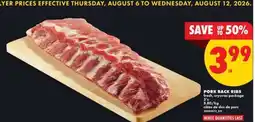 No Frills PORK BACK RIBS offer