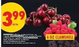 No Frills Cherries, Raspberries, or Blackberries offer