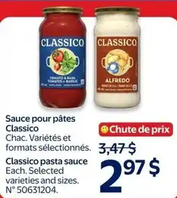 Walmart Classico pasta sauce offer