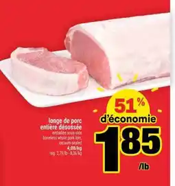 Super C longe de porc entière désossée offer