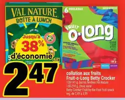Super C Collation aux fruits Fruit-o-Long Betty Crocker offer