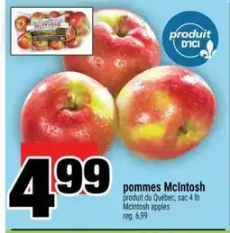 Super C POMMES MCINTOSH offer