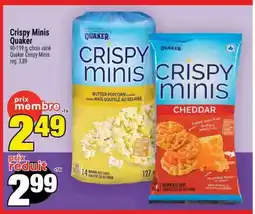 Super C CRISPY MINIS QUAKER offer