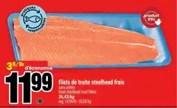 Super C FILETS DE TRUITE STEELHEAD FRAIS offer