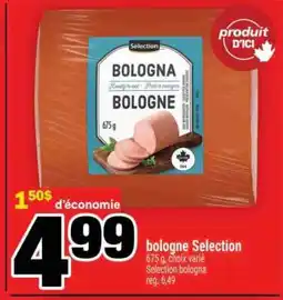 Super C BOLOGNE SELECTION offer