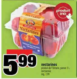 Super C NECTARINES offer