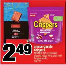 Super C amuse-gueule Crispers offer