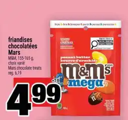 Super C FRIANDISES CHOCOLATÉES MARS offer
