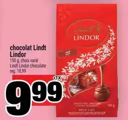Super C chocolat Lindt Lindor offer