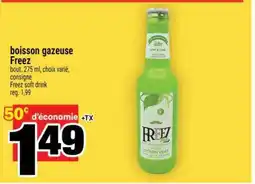 Super C boisson gazeuse Freez offer