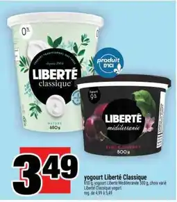 Super C YOGOURT LIBERTÉ CLASSIQUE offer