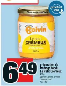 Super C préparation de fromage fondu Le petit crémeux offer