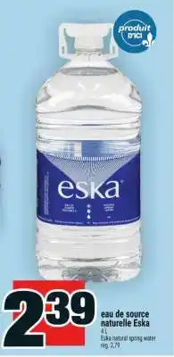 Super C eau de source naturelle Eska offer