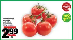 Super C TOMATES ROUGES EN GRAPPE offer