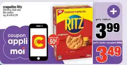Super C craquelins Ritz offer