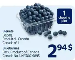 Walmart Blueberries offer