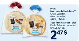 Walmart Your Fresh Market Pita offer