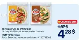 Walmart POM 10" Tortillas offer