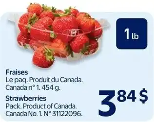 Walmart Strawberries offer