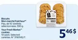 Walmart Your Fresh Market Cookies offer