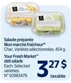 Walmart Your Fresh Market Deli Salads offer