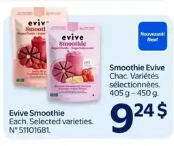 Walmart Evive Smoothie offer