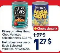 Walmart Heinz beans or pasta offer