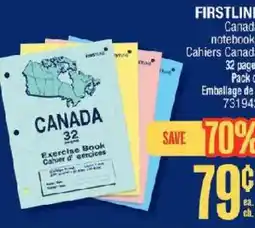 Jean Coutu Firstline canada notebooks offer