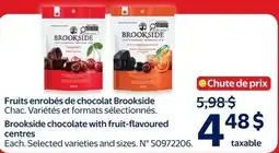 Walmart Brookside chocolate with fruit-flavoured centres offer