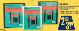 Jean Coutu Equation selected presentation binders offer