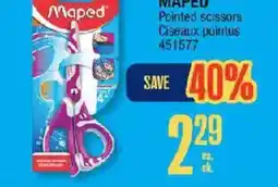 Jean Coutu Maped pointed scissors offer