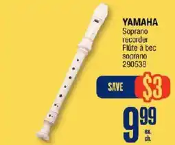 Jean Coutu Yamaha soprano recorder offer
