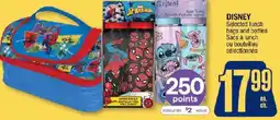 Jean Coutu Disney selected lunch bags and bottles offer
