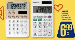 Jean Coutu SHARP Selected calculators offer