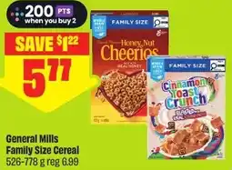 FreshCo General Mills Family Size Cereal offer