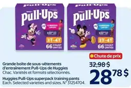 Walmart Huggies Pull-Ups superpack training pants offer