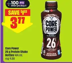 FreshCo Core Power Protein Shake Bottles offer