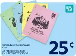 Walmart 32-Page exercise book offer