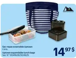 Walmart Arctic Zone Uptown expandable lunch bags offer