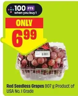 FreshCo Red Seedless Grapes offer