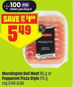 FreshCo MarcAngelo Deli Meat or Pepperoni Pizza Style offer