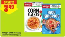 FreshCo Kellogg's Cereal offer