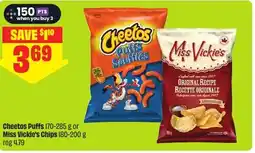 FreshCo Cheetos Puffs or Miss Vickie's Chips offer