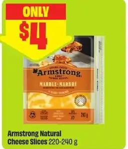 FreshCo Armstrong Natural Cheese Slices offer