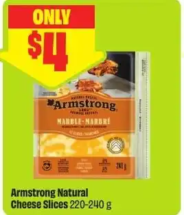 FreshCo Armstrong Natural Cheese Slices offer