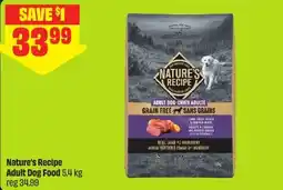 FreshCo Nature's Recipe Adult Dog Food offer