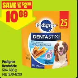 FreshCo Pedigree DentaStix offer