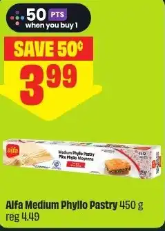 FreshCo Alfa Medium Phyllo Pastry offer