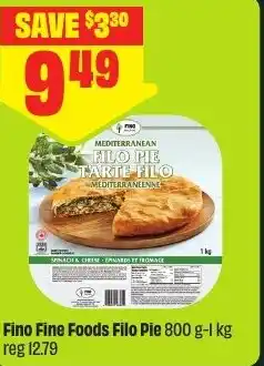 FreshCo Fino Fine Foods Filo Pie offer